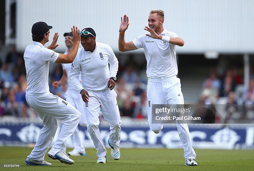 England v India: 5th Investec Test - Day Three