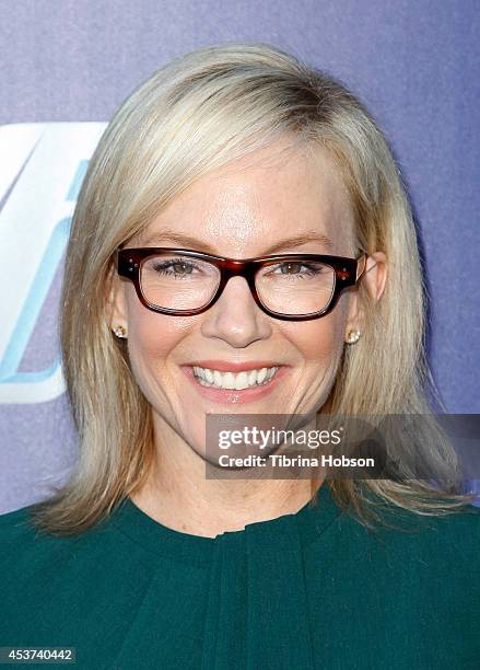 Rachael Harris attends the 7th annual Oceana's SeaChange summer party on August 16, 2014 in Laguna Beach, California.