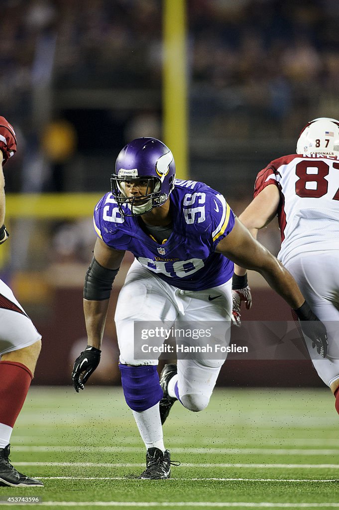 Arizona Cardinals v Minnesota Vikings