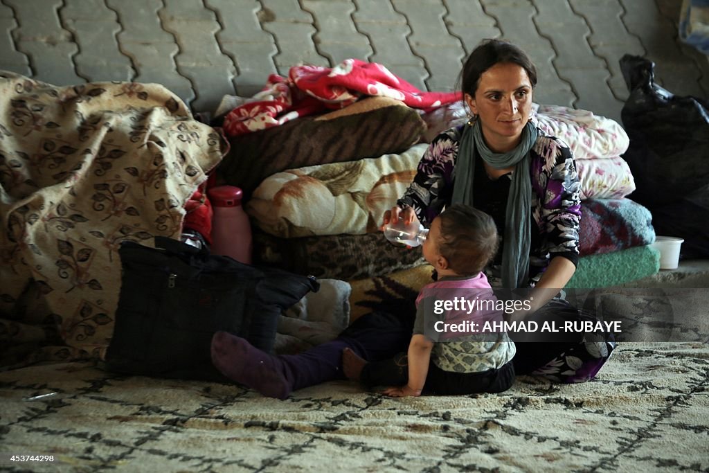 IRAQ-UNREST-DISPLACED-YAZIDI