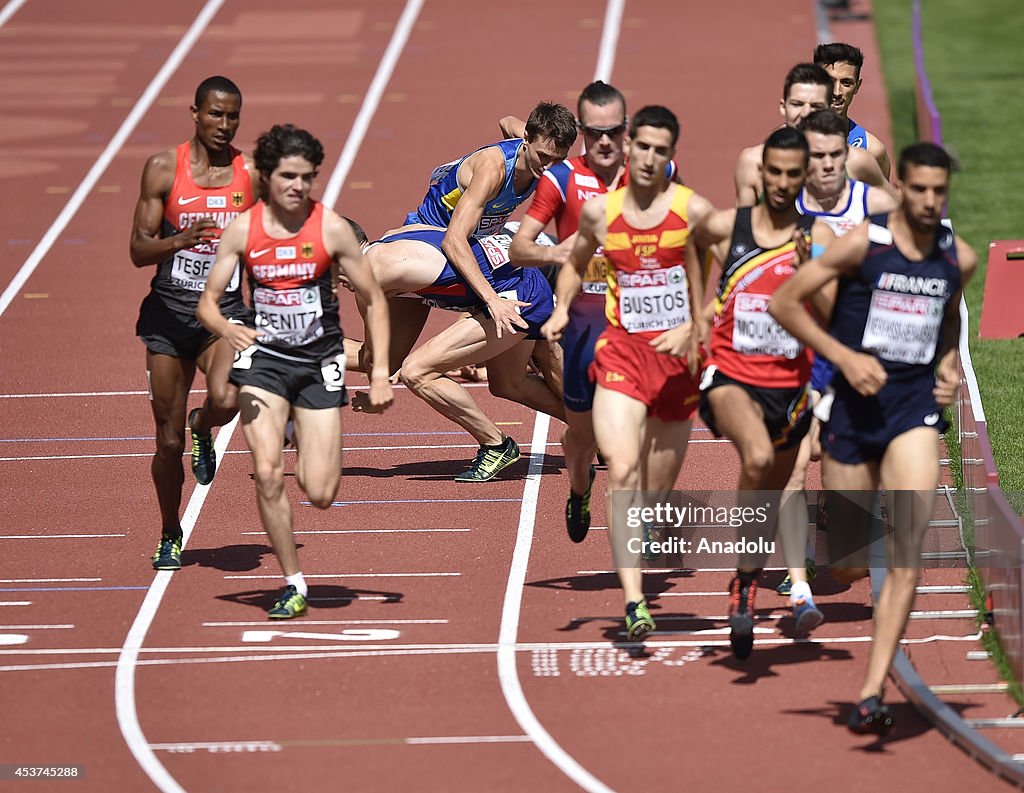 Men's 1500m final of 22nd European Athletics Championships