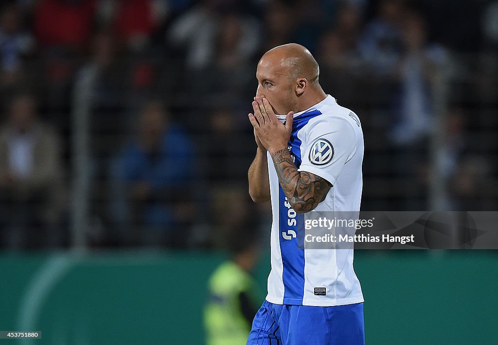 Darmstadt 98 v VfL Wolfsburg - DFB Cup