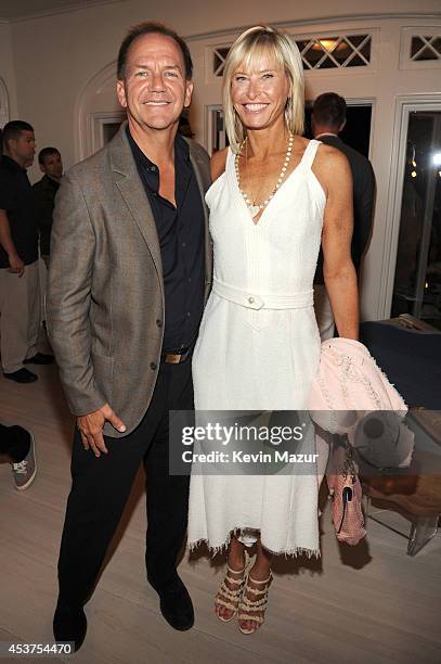 Paul Tudor and Sonia Jones attend Apollo in the Hamptons at The Creeks on August 16, 2014 in East Hampton, New York.