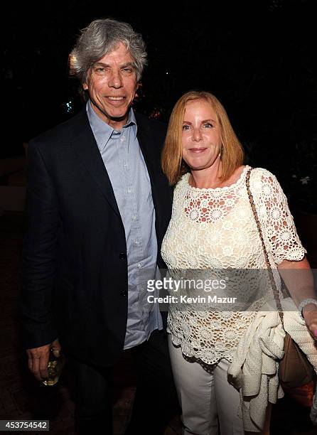 Ken Sunshine and Nancy Hollander attend Apollo in the Hamptons at The Creeks on August 16, 2014 in East Hampton, New York.