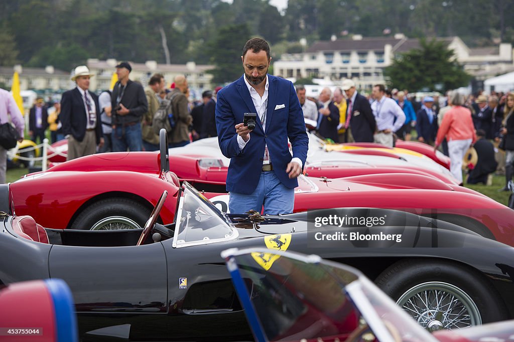 The Pebble Beach Concours d'Elegance Classic Car Show