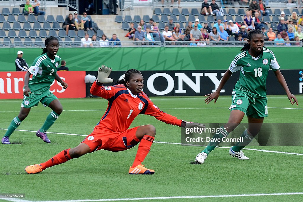 Nigeria v New Zealand: Quarter Final - FIFA U-20 Women's World Cup Canada 2014