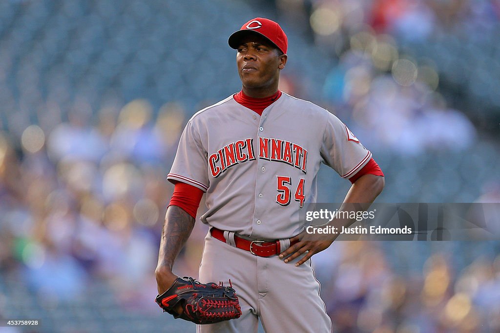 Cincinnati Reds v Colorado Rockies
