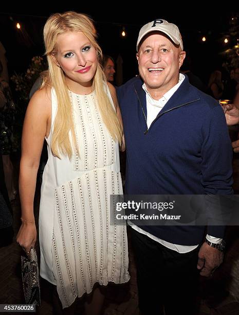 Samantha Perelman and Ron Perelman attend Apollo in the Hamptons at The Creeks on August 16, 2014 in East Hampton, New York.