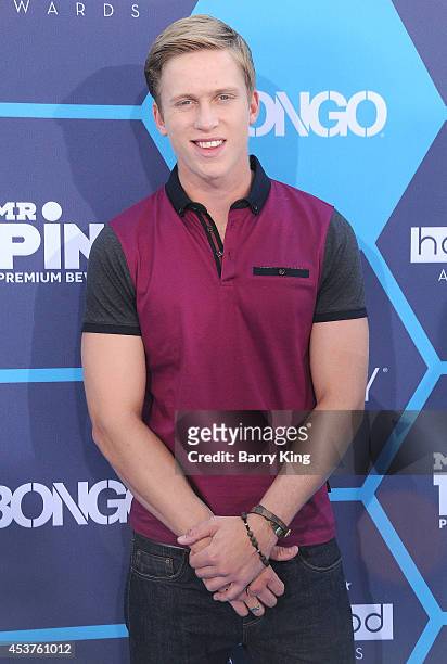 Actor Tristan Klier arrives at the 16th Annual Young Hollywood Awards at The Wiltern on July 27, 2014 in Los Angeles, California.