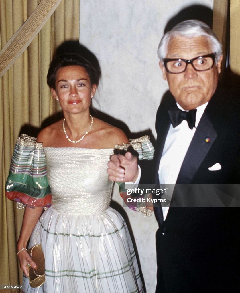 English actor Cary Grant with his wife Barbara Harris, circa 1983. News