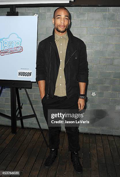 Actor Kendrick Sampson attends the 3rd annual Summer Soiree at Petit Ermitage Hotel on August 17, 2014 in West Hollywood, California.