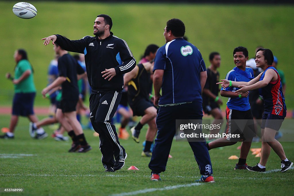 New Zealand All Blacks Community Event