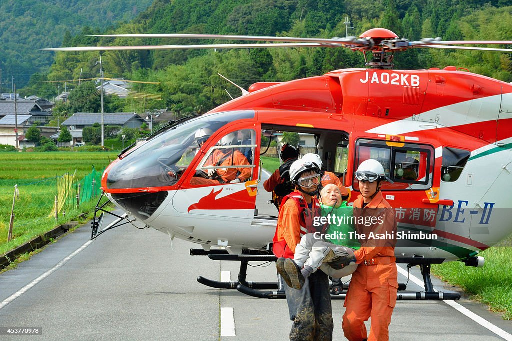 Torrential Rains Cause Flooding and Landslides In Western Japan