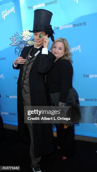 Actor Doug Jones and wife Laurie Jones arrive for The Geekie Awards ...