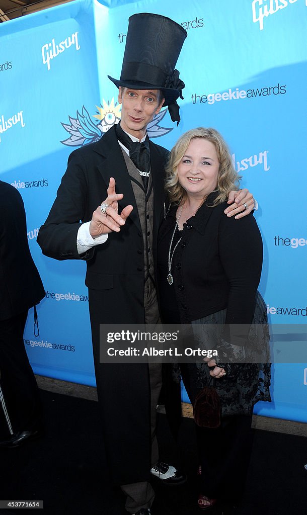 Actor Doug Jones and wife Laurie Jones arrive for The Geekie Awards ...