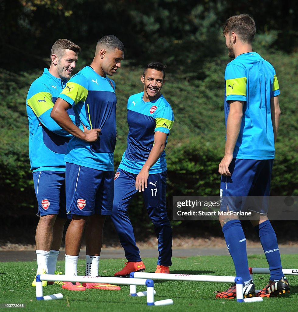 Arsenal Training Session