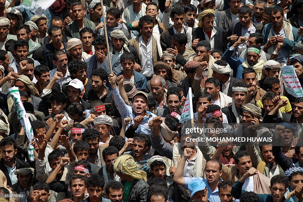 YEMEN-UNREST-POLITICS-PROTEST-HUTHI