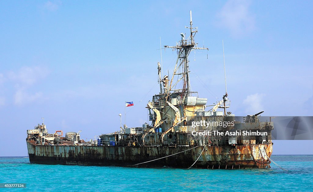 Philippines Relies On 'Wreck' To Keep Its Outpost Against China In Spratly Islands