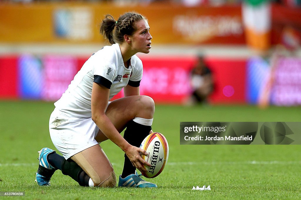 England v Canada - Final IRB Women's Rugby World Cup 2014