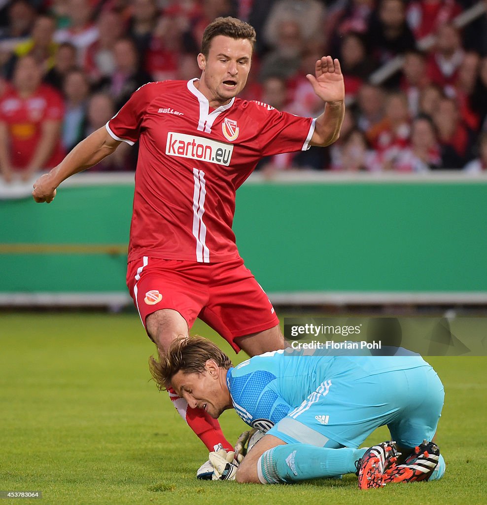 Energie Cottbus v Hamburger SV  DFB Cup.