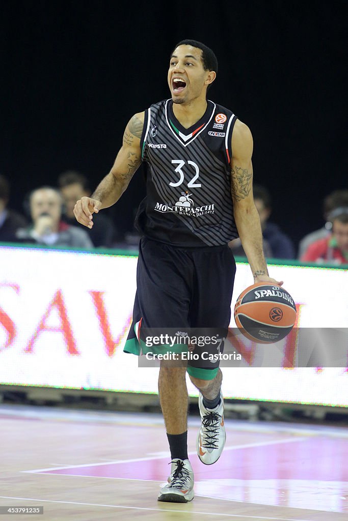 Montepaschi Siena v Stelmet Zielona Gora - Turkish Airlines Euroleague