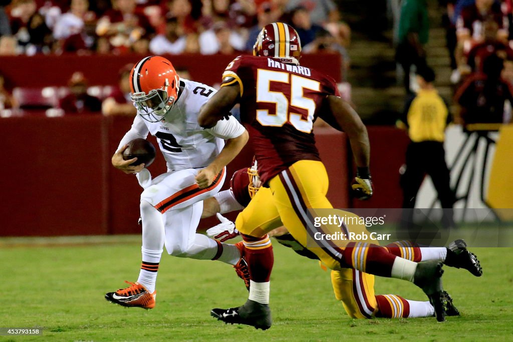 Cleveland Browns v Washington Redskins