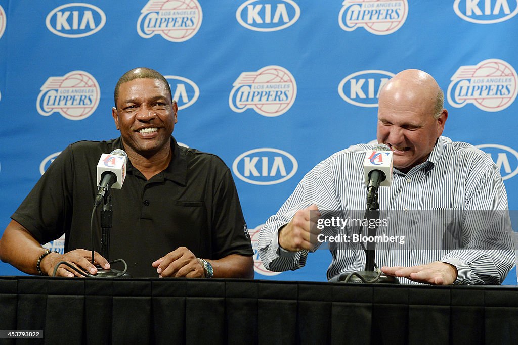 New LA Clippers Owner Steve Ballmer News Conference