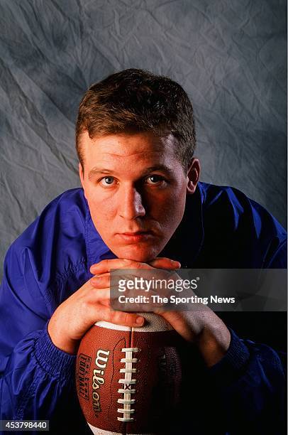 Tim Couch of the Kentucky Wildcats poses for a photo on March 23, 1998.