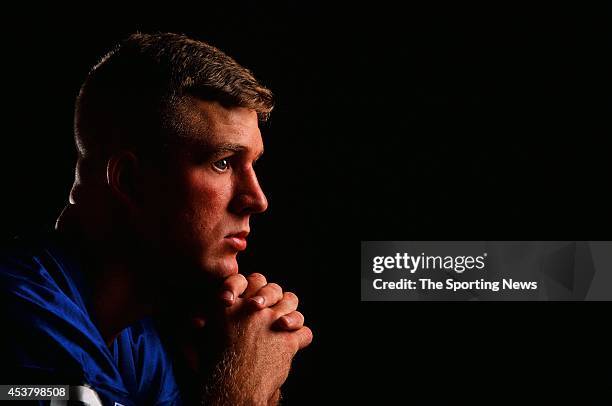 Tim Couch of the Kentucky Wildcats poses for a photo on August 13, 1996.