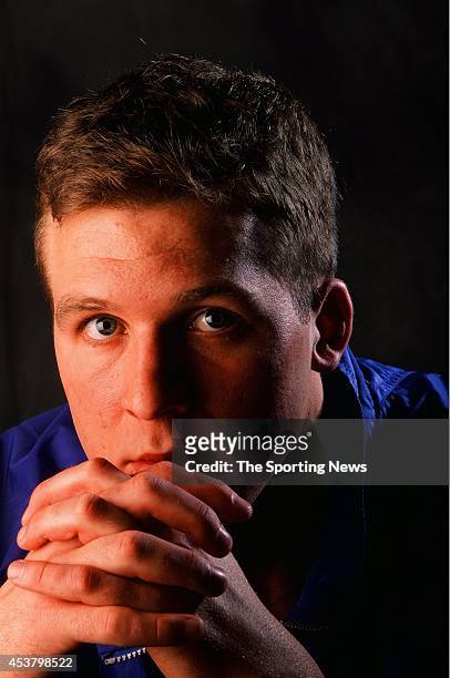 Tim Couch of the Kentucky Wildcats poses for a photo on March 23, 1998.