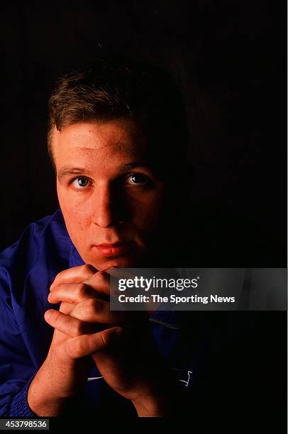 Tim Couch of the Kentucky Wildcats poses for a photo on March 23, 1998.