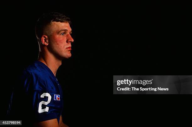 Tim Couch of the Kentucky Wildcats poses for a photo on August 13, 1996.