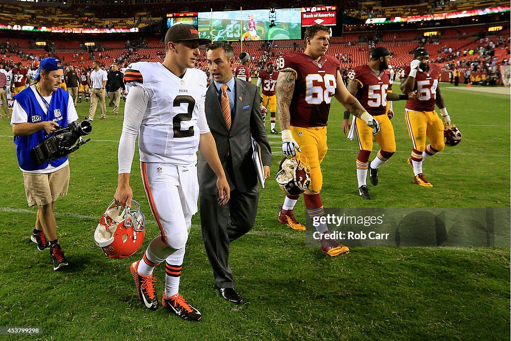 Cleveland Browns v Washington Redskins