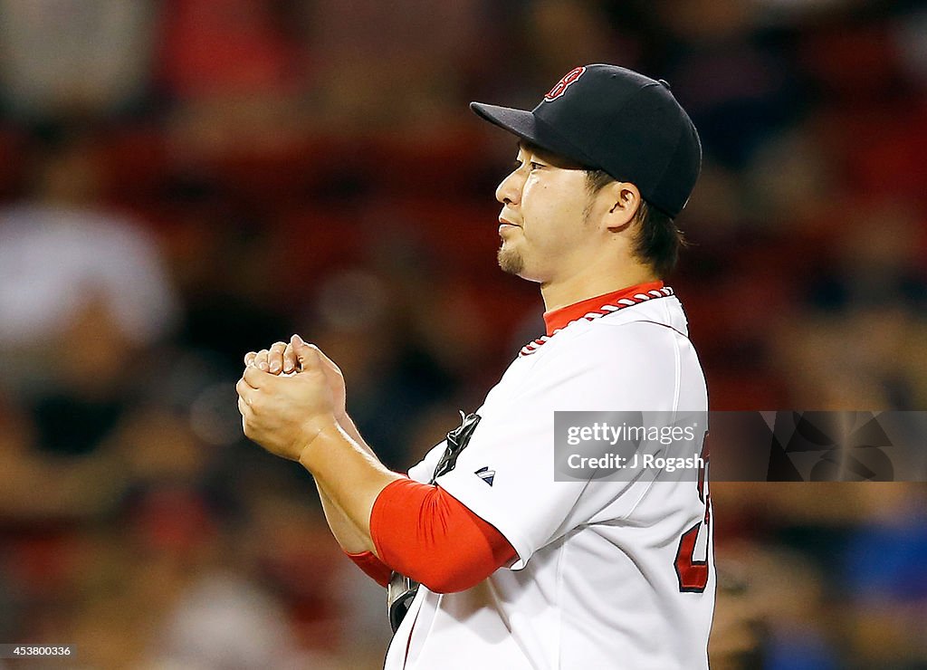 Los Angeles Angels of Anaheim v Boston Red Sox