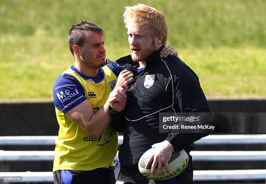 Canterbury Bulldogs Training Session