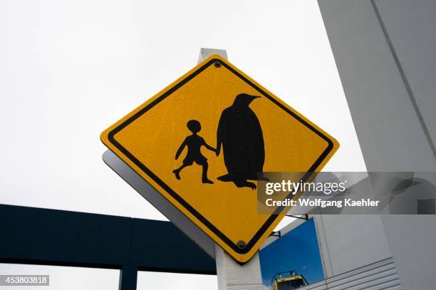 Penguin Sign 758 Penguin Sign Stock Photos, High-Res Pictures, and Images - Getty Images