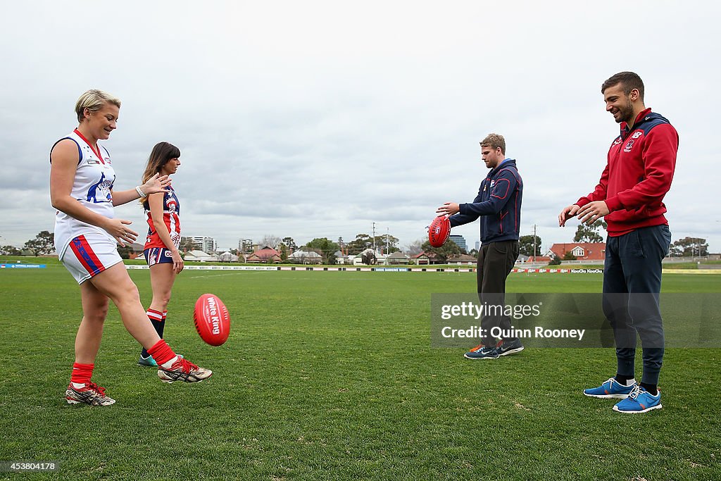 USA Women's Team Join Western Bulldogs For Skills Session