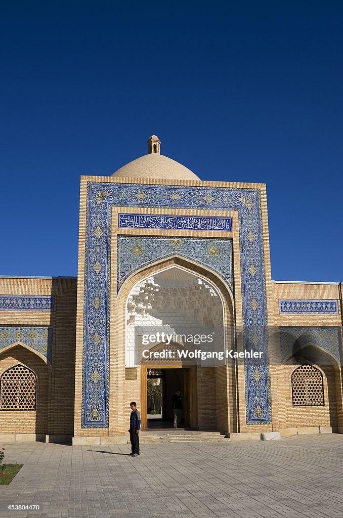 Uzbekistan, Near Bukhara, Bakhautin Naqshband Mauseleum,...