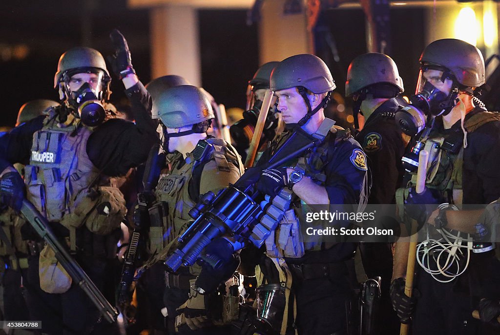 National Guard Called In As Unrest Continues In Ferguson