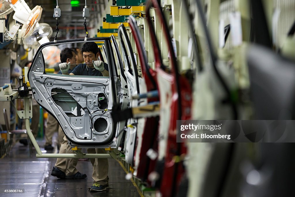 Inside Ssangyong Motor Co. Automobile Factory As PPI Figures Are Released