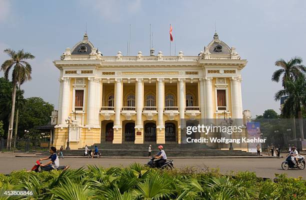 North Vietnam, Hanoi, Opera House.