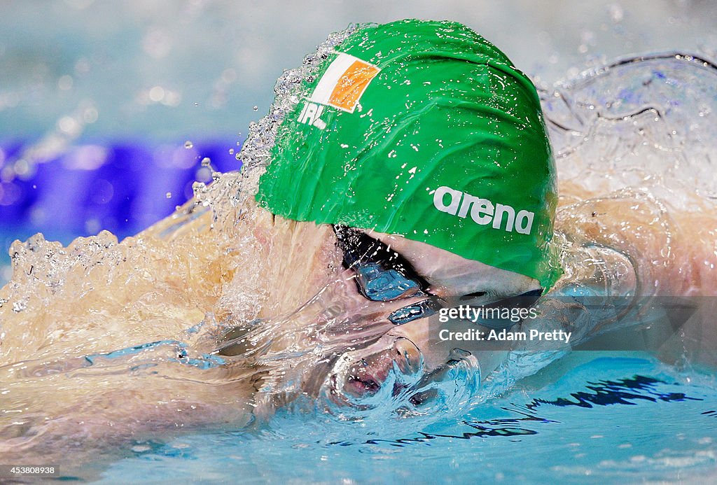 32nd LEN European Swimming Championships 2014 - Day 7