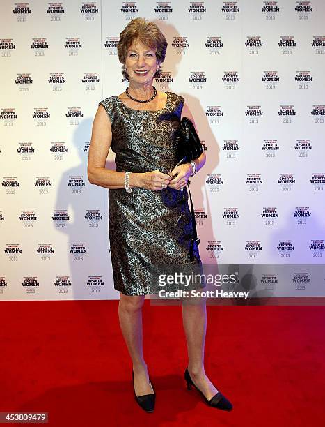 Virginia Wade attends The Sunday Times & Sky Sports Sportswomen of the Year awards at Sky on December 5, 2013 in Isleworth, England.