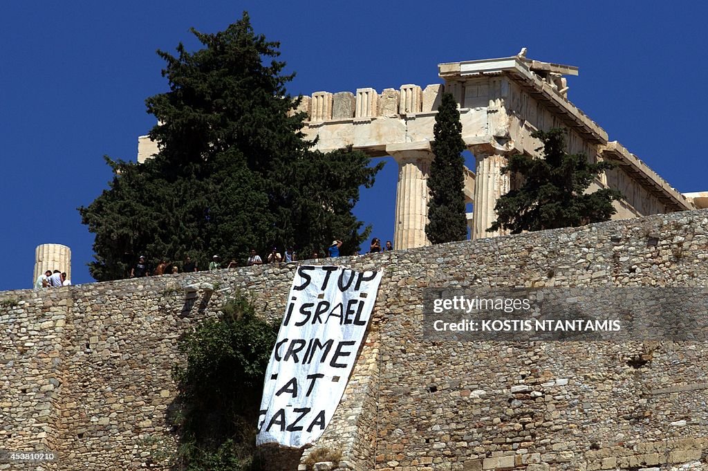 GREECE-ISRAEL-PALESTINIANS-CONFLICT-GAZA