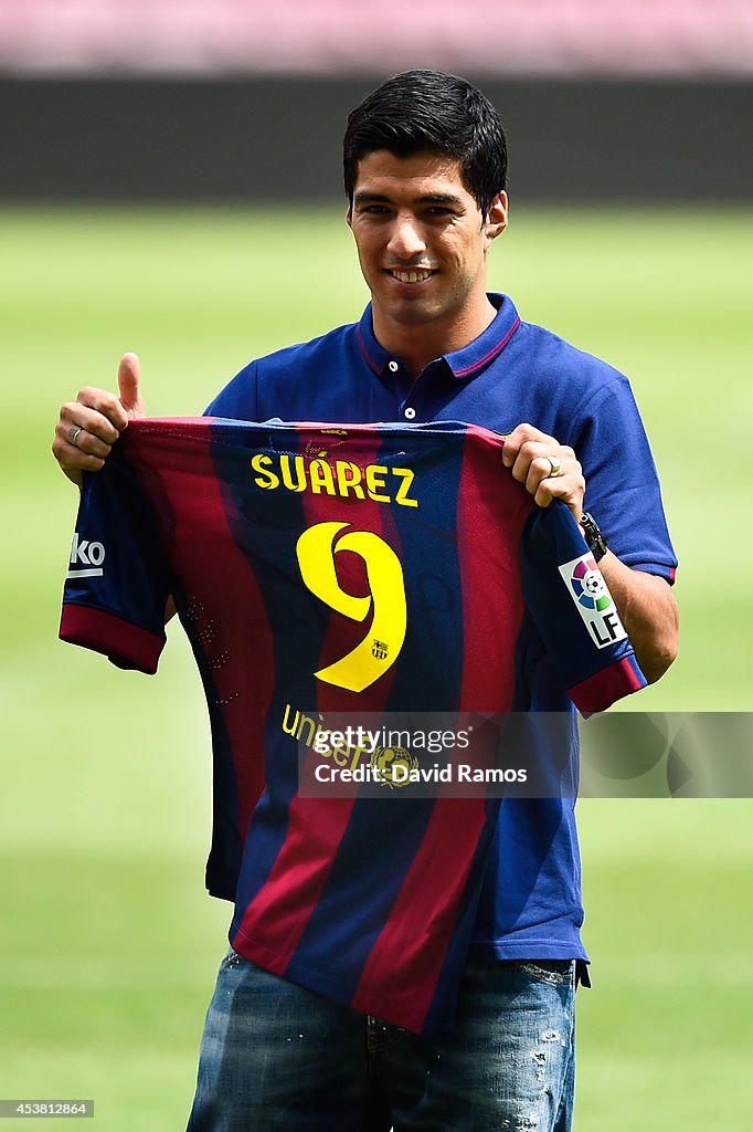 Luis Suarez FC Barcelona Media Access