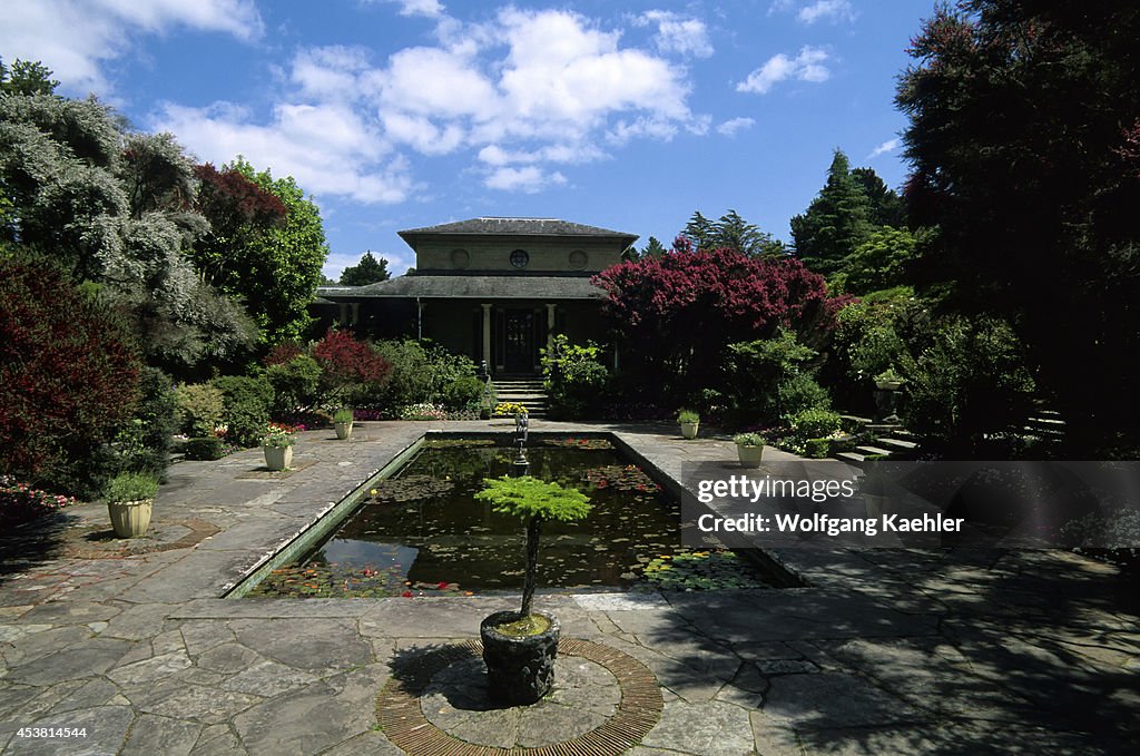 Ireland, Bantry Bay, Glengarrif, Ilnacullin Island, Italian...