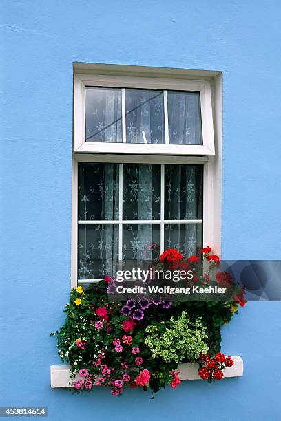 Ireland, Sneem, House, Window.