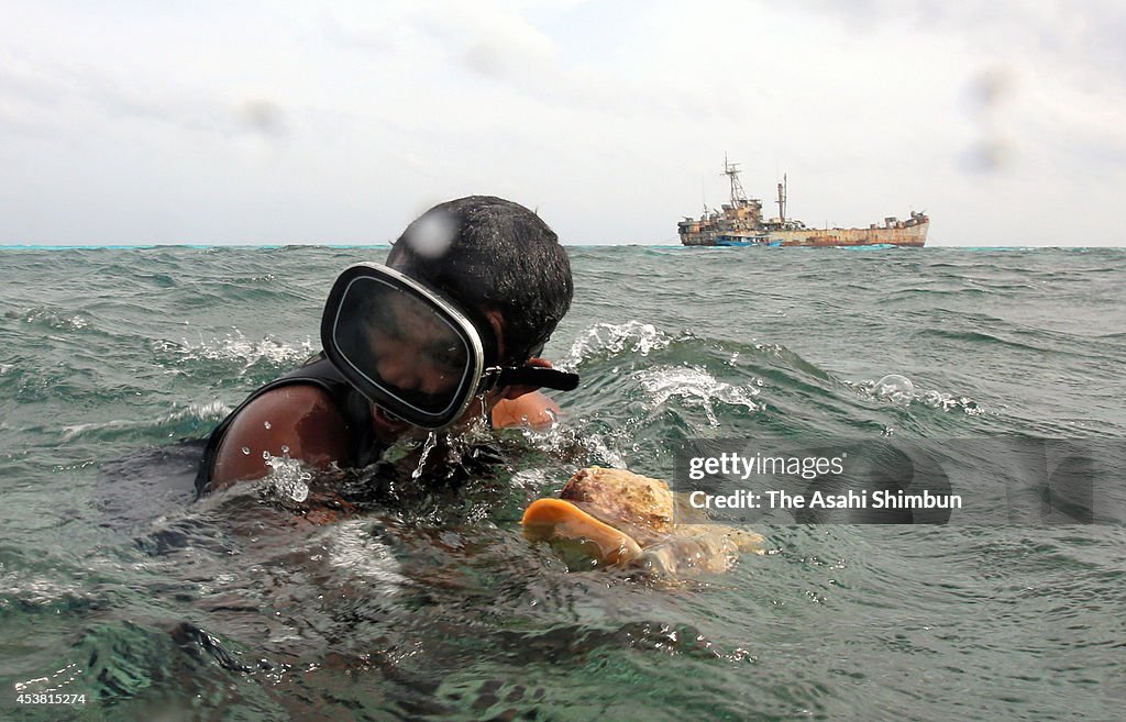 Philippines Relies On 'Wreck' To Keep Its Outpost Against China In Spratly Islands