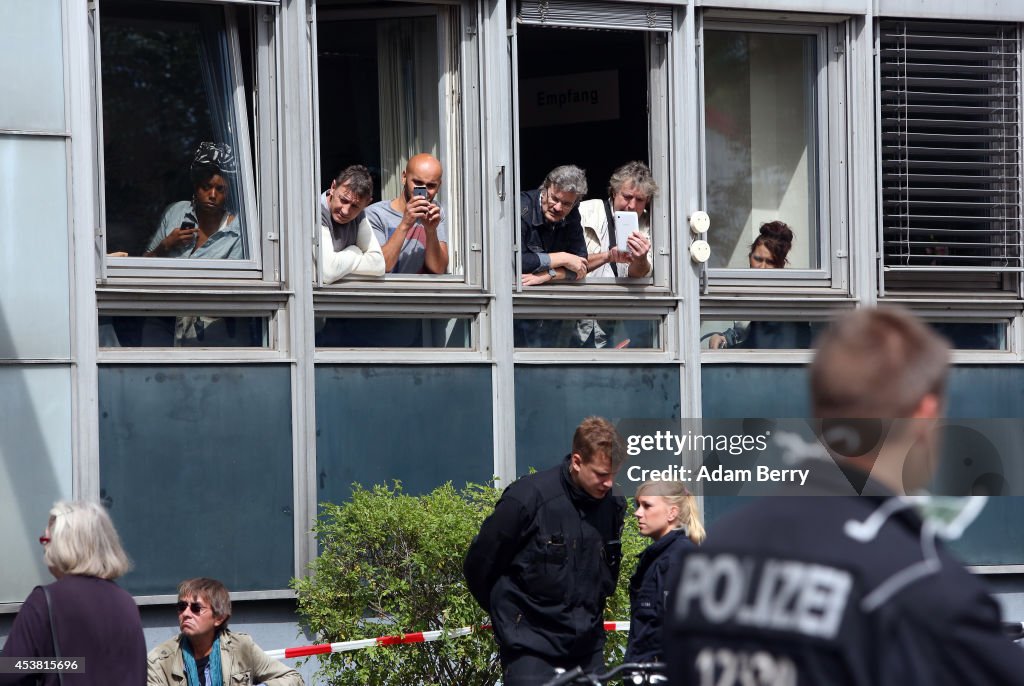 Suspected Ebola Case At Job Center In Germany