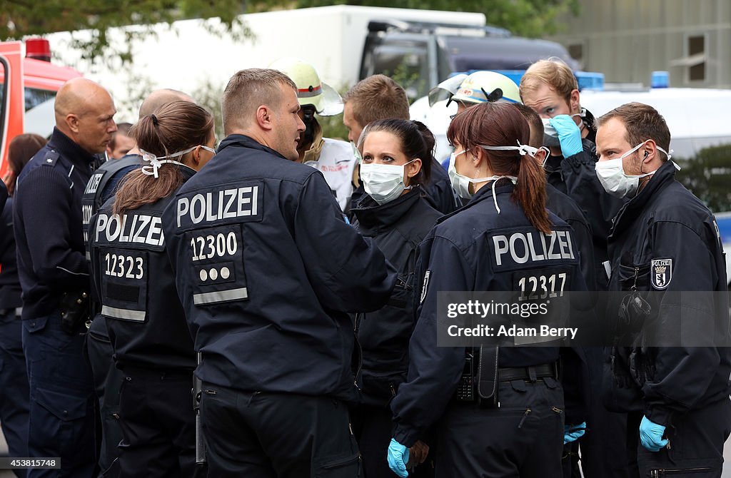 Suspected Ebola Case At Job Center In Germany